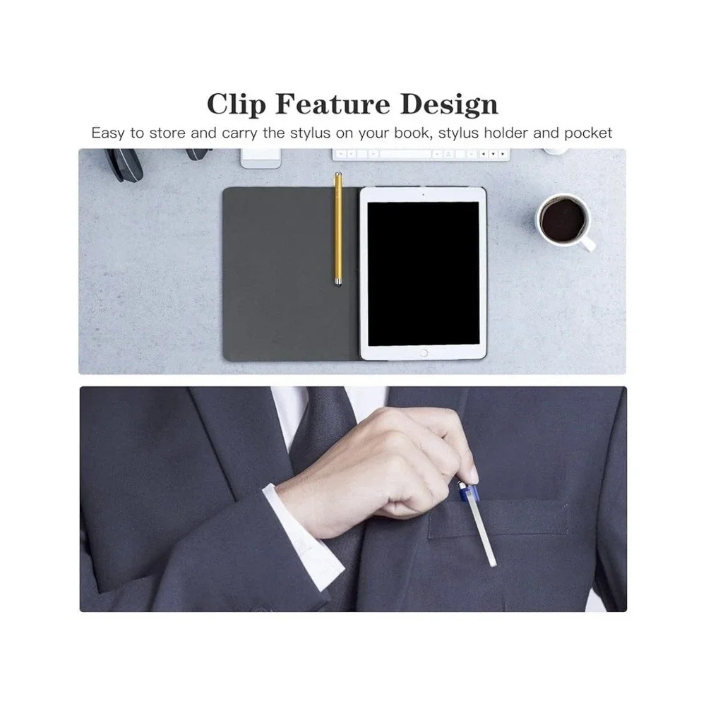 Stylus Pens for Touch Screens 6 Pack High Sensitivity and Precision Capacitive